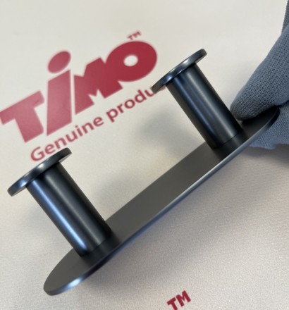 Крючок настенный двойной Saona Черное золото / 13014/18