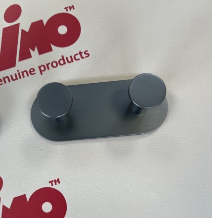 Крючок настенный двойной Saona Черное золото / 13014/18