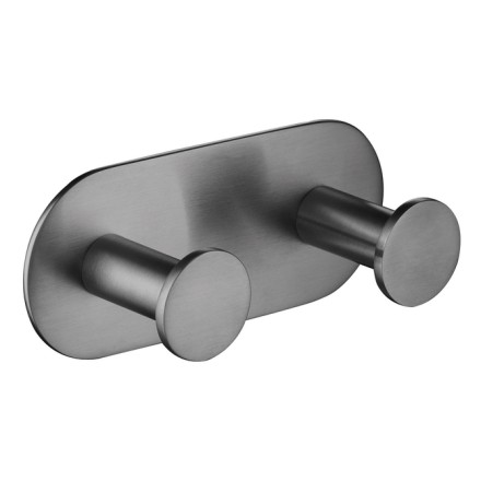 Крючок настенный двойной Saona Черное золото / 13014/18