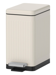 Ведро для мусора педальное WeltWasser MAGY MK 6L Молочный белый / 10000011259