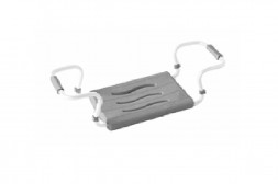 Сиденье для ванной Klimi M-KV03-07 / серый / нержавеющая сталь / пластик