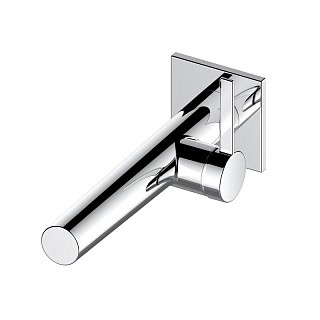 Смеситель встраиваемый Keuco IXMO PURE однорычажный с квадратной розеткой латунь хром / 59516011102