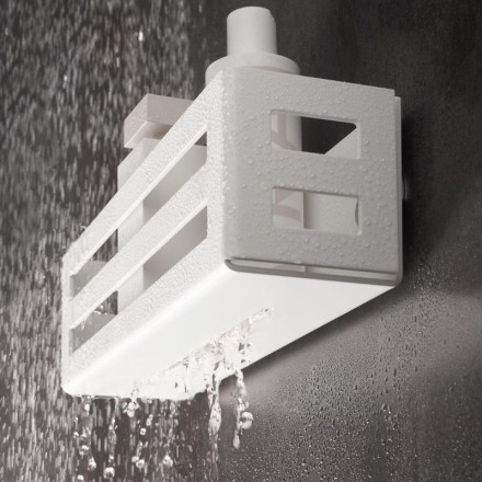 Полка KEUCO съёмная, со сливными прорезями латунь белая / 24954510000