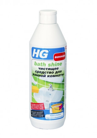 HG Эффективное чистящее средство для ванной комнаты / 500 мл