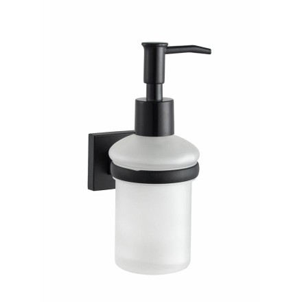 Дозатор для жидкого мыла 300 мл D-Lin механический стекло металл / D295222