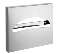 Диспенсер покрытий для унитаза 1/2 сложения WisePro металл матовая сталь / 77-36M