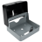 Диспенсер бумажных полотенец V сложения BXG пластик черный / BXG-PD-822B NEW