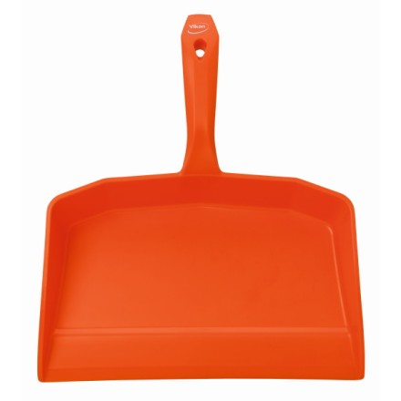 Совок Vikan для мусора, 295 мм пластик оранжевый / 56607