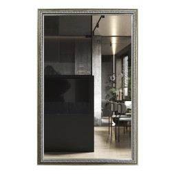 Зеркало интерьерное Klimi 450*700*33 мм пластик серебро / 45762