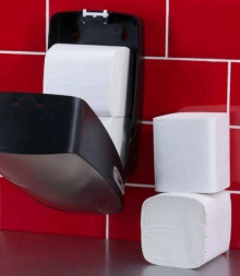 Диспенсер Breez Mercury для листовой туалетной бумаги пластик хром / 7TTS-BAN