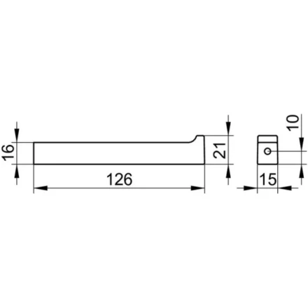 Держатель туалетной бумаги для запасного рулона Keuco Edition Латунь шлифованная / 11163250000