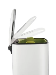 Ведро для мусора педальное WeltWasser MILA MT 12L Матовая сталь / 10000000886