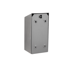 Диспенсер MERIDA STELLA R для листовой туалетной бумаги z-сложения металл матовая сталь / BSM401.R