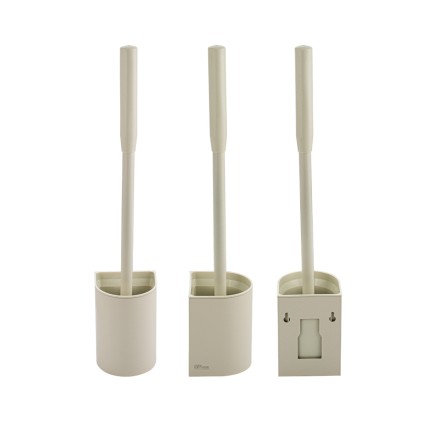 Ёрш для унитаза GFmark настенный металл бежевый / 80174-11