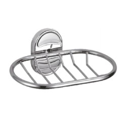 Мыльница настенная решетчатая 13 см D-Lin металл хром / D221700