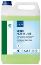 Kiilto 205186 Vieno Aktiivi Lime Универсальное слабощелочное средство для водостойких поверхностей с запахом лайма