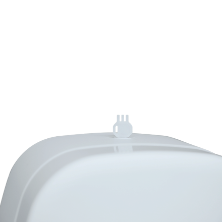 Диспенсер туалетной бумаги с центральной вытяжкой WisePro M680-W пластик белый / 72515