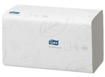 Листовые бумажные полотенца Tork Advanced Singlefold 290163 H3 250 л. (пач.)
