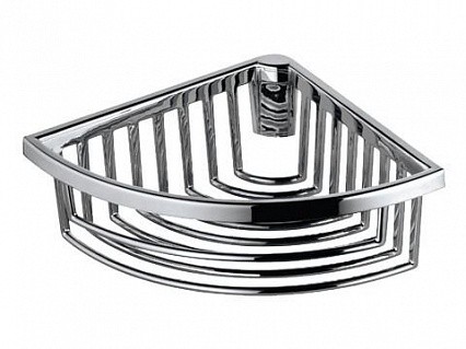 Полка KEUCO угловая съёмная, со скрытым креплением латунь хром 183x72x183 мм / 24944010100