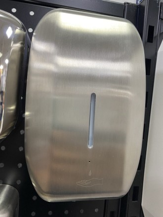 Дозатор для МЫЛА сенсорный WisePro ZYQ120-Z-Brushed Металл Матовая сталь 1200 мл / 77-5