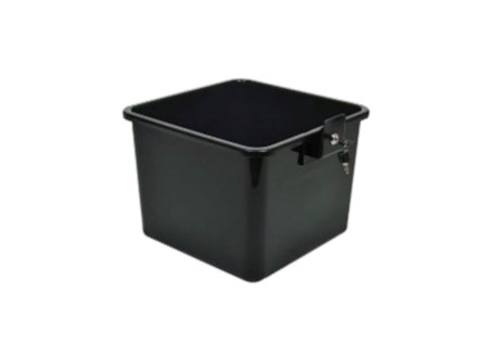 Поддон к сервисной тележке SYR Spacesaver 30 л пластик черный / 993460