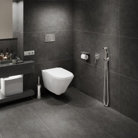 Смеситель встроенный с гигиеническим душем Timo Saona Хром / 2389/00SM