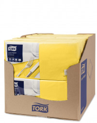 477841 Tork Advanced салфетки 33х33 / желтые (пач.)