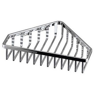 Полка KEUCO угловая съёмная, со скрытым креплением латунь хром 206x50x206 мм / 24904010000