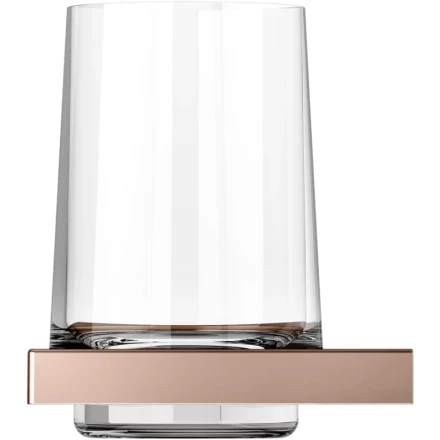 Подстаканник Keuco Edition подвесной одинарный хрусталь, Розовое золото / 11150299000