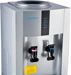 Aqua Work 16-T/EN Кулер для воды серебро нагрев есть, охлаждение компрессорное