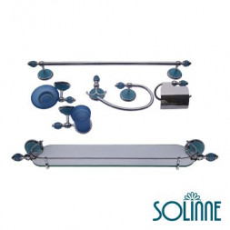 Набор аксессуаров для ванной 7 предметов Solinne 2000 