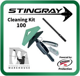Набор для мытья окон Unger Stingray SRKT с удлинительной штангой / SRKT2