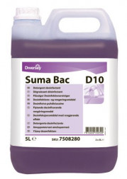 Дезинфицирующее средство с моющим эффектом Suma Bac D10, Diversey / 5л. G11956