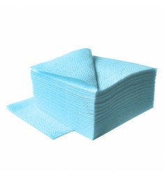 Салфетки голубые столовые 33x33, 400л, 1-слой (пач.) / Lime 610300 
