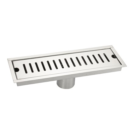 Трап вертикальный Klimi сантехнический 300*100 мм металл (шт) / 00046-11