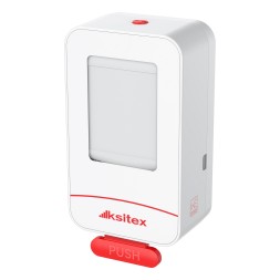 Дозатор для жидкого мыла 0.8 л Ksitex пластик белый / SD-203W-800