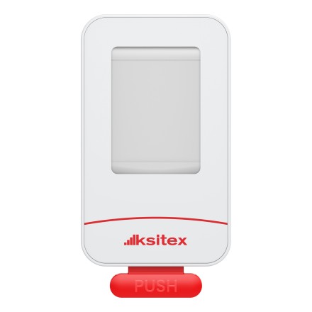 Дозатор для жидкого мыла 0.8 л Ksitex пластик белый / SD-203W-800