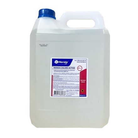 Гель концентрат &quot;МERIDA CHLORE-ACTIVE 4 в 1&quot; профессиональный моющий 5л / MCA5