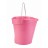 Ведро Vikan 12 л пластик розовое / 56861