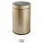 Сенсорное мусорное ведро EKO DOCOMO X EK9286 P-12L-CG / брашированная сталь / 12 л / золотая шампань