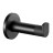 Крючок Keuco PLAN одинарный с упором на дверцы латунь черный / 14911370000