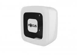 Диспенсер для туалетной бумаги Focus Hayat 8077065 / для средних рулонов / белый