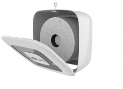 Диспенсер для туалетной бумаги Focus Hayat 8077065 / для средних рулонов / белый