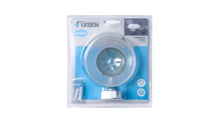 Мыльница стекло Fixsen Kvadro хром / FX-61308