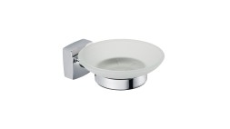 Мыльница стекло Fixsen Kvadro хром / FX-61308