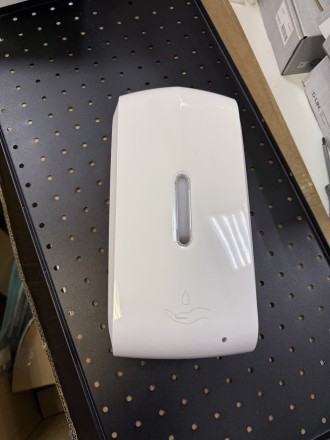 Дозатор для жидкого МЫЛА и ГЕЛЯ WisePro K210A-WS наливной автоматический 1000 мл, белый / 71100