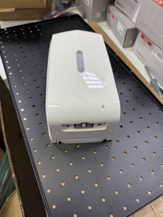 Дозатор для жидкого МЫЛА и ГЕЛЯ WisePro K210A-WS наливной автоматический 1000 мл, белый / 71100