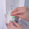Дозатор для жидкого МЫЛА и ГЕЛЯ WisePro K210A-WS наливной автоматический 1000 мл, белый / 71100