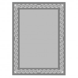 Klimi 40531 Прямоугольное зеркало с тонированным и матированным рисунком