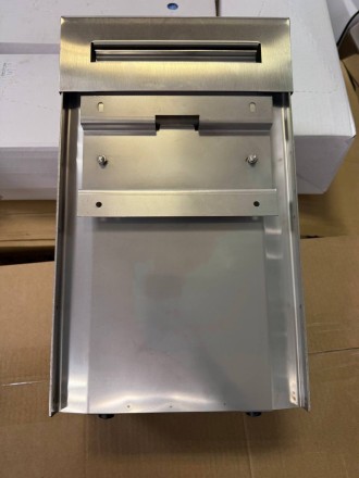 Металлическая урна WISEPRO настенная с замком 12 л нерж сталь Матовая сталь / 77-67M